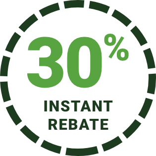 Save 30% — Up to $2,000